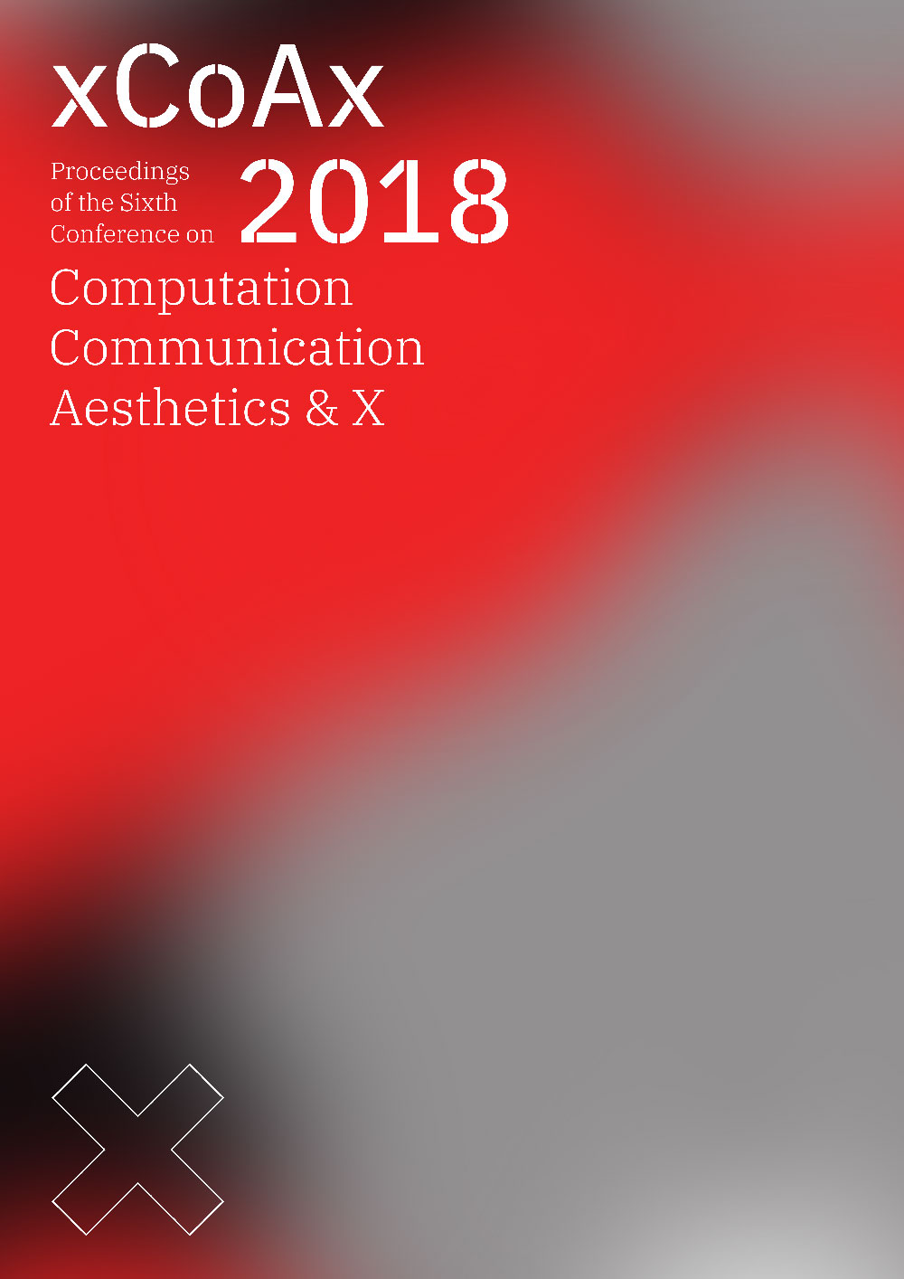 Cover of the Proceedings of xCoAx 2018